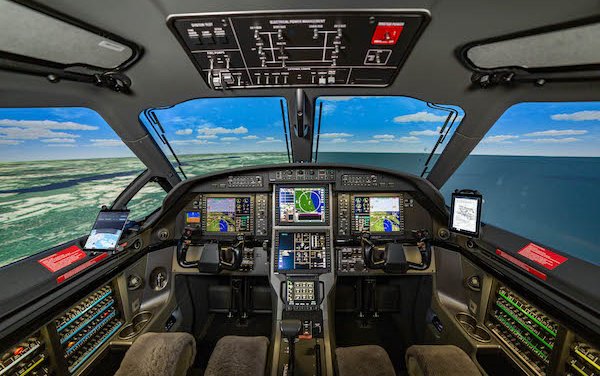 PC-12 NGX flight training device for Pilot Training is certified