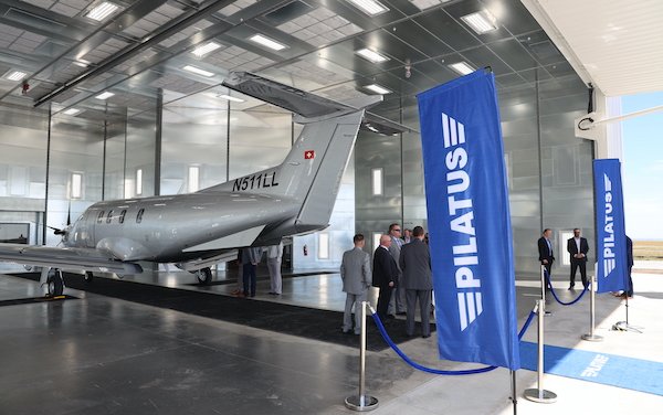 Pilatus opens New US Paint Facility in Colorado