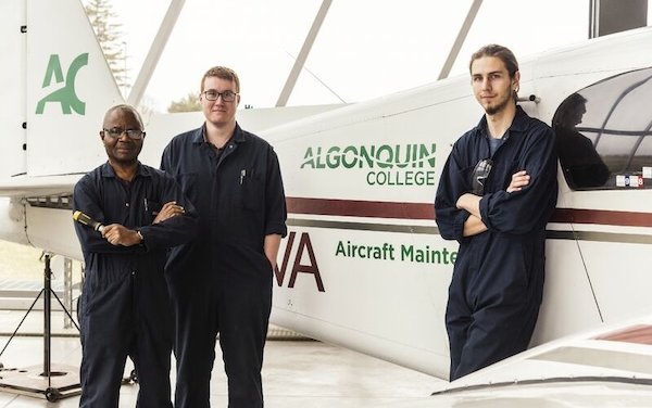 Porter Airlines introduces new scholarship and awards for future Algonquin College aviation professionals
