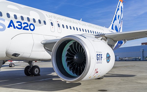 Pratt & Whitney GTF Advantage flight testing starts on Airbus A320neo aircraft