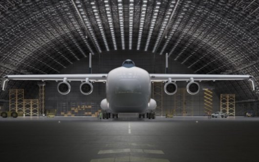 Radia makes its debut at Paris Air Show, presenting WindRunner, the largest airplane ever built in terms of volume