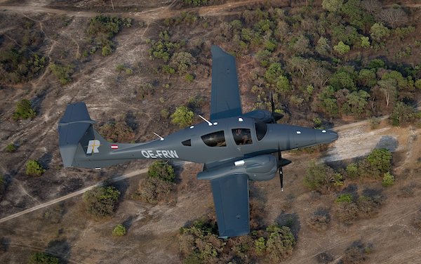 RIEGL expands test aircraft fleet with a new DA62 SurveyStar