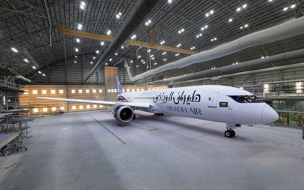 Riyadh Air technical spare aircraft Boeing 787-9 set for arrival