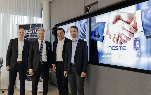 Rolls-Royce and Neste to cooperate on the implementation of sustainable fuels for mtu engines