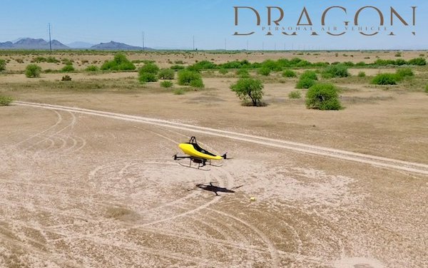 Rotor X Aircraft unveils first video of DRAGON during flight testing