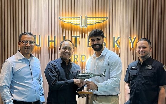 Rotortrade completes first pre-owned helicopter sale of the year in Indonesia