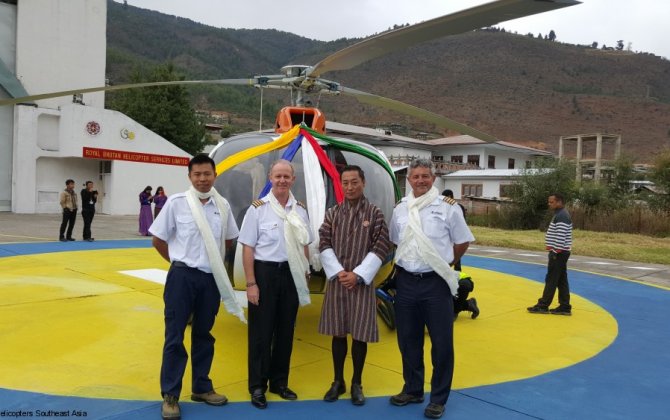Royal Bhutan Helicopter Services Limited takes delivery of second H130