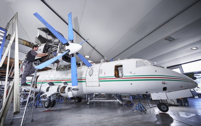 RUAG fulfils Dornier 328 phase four and phase six inspection in four weeks