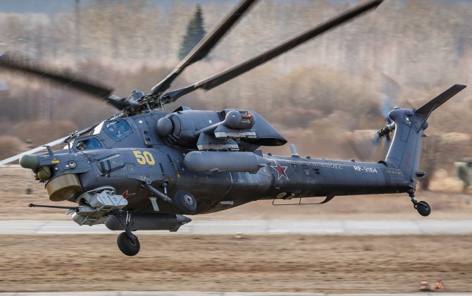 Russia exported the first Mi-28NE "Night Hunter" modern attack helicopter with newest defense system