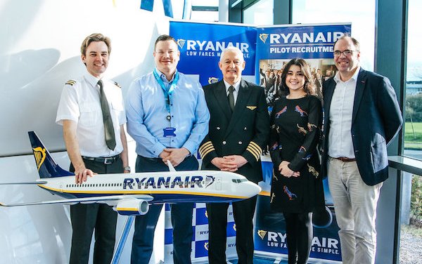 Ryanair Launches New Pilot Training Programme With Sky4U ATO