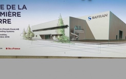 Safran lays cornerstone for new research lab near Paris
