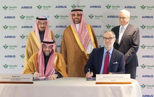 Saudia Group discloses order for 10 Airbus A330neo aircraft for flyadeal