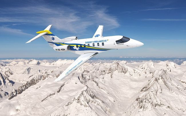 Six Pilatus PC-24s for Swedish Air Ambulance