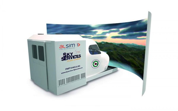Sky Services Flight Academy becomes proud owner of an ALSIM ALX simulator