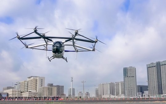 SkyDrive completes first demo flights in Tokyo