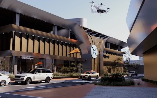 Skyports and RTA break ground on first vertiport in Dubai