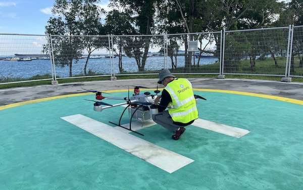 Skyports Drone Services introduces Cash-to-Master deliveries  in Singapore and Korea