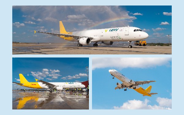 SmartLynx delivers A321F to Levu Air Cargo