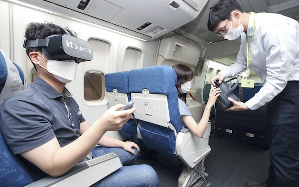 South Korea KT to develop in-flight VR service
