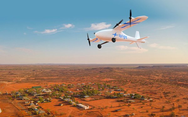 Spright & Dufour Aerospace announce purchase for up to 140 Aero2 unmanned tilt-wing aircraft