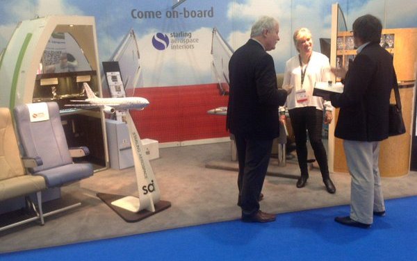Starling Aerospace Interiors takes its new innovation to EBACE 2016