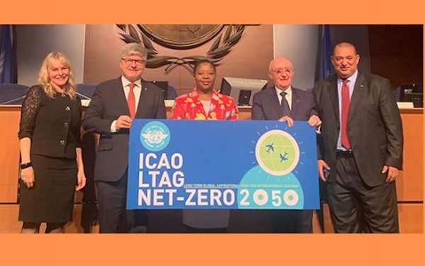 States adopt net-zero 2050 global aspirational goal for international flight operations 