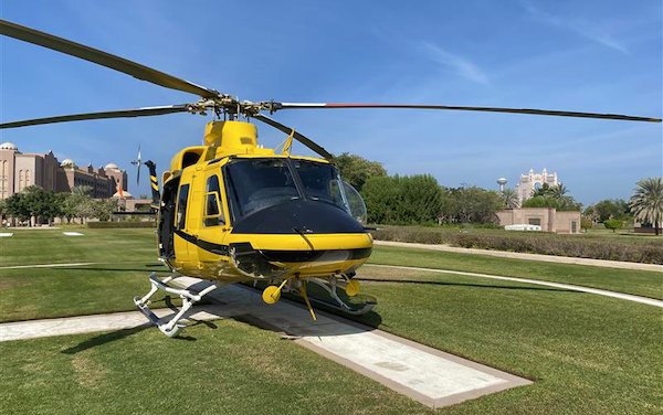 SUBARU Bell 412EPX embarks on its first demo tour in the Middle East