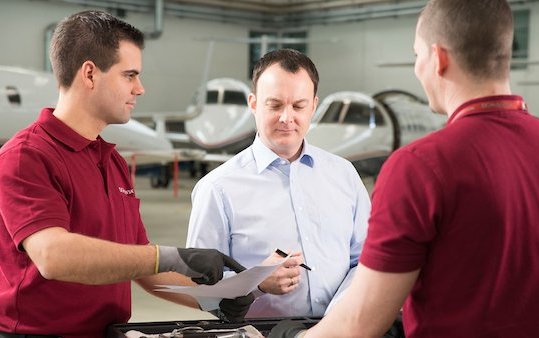 Successful 48-month check on a Challenger 605 - DC Aviation Group