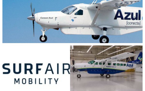 Surf Air Mobility & Azul Conecta to incorporate electric powertrains into Azul&rsquo;s Cessna Caravan fleet