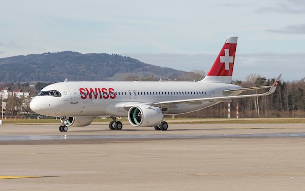 Swiss Airbus A320neo Family Aircraft powered by GTF engines