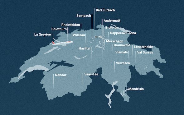 SWISS to name 20 aircraft after Swiss tourist areas and resorts