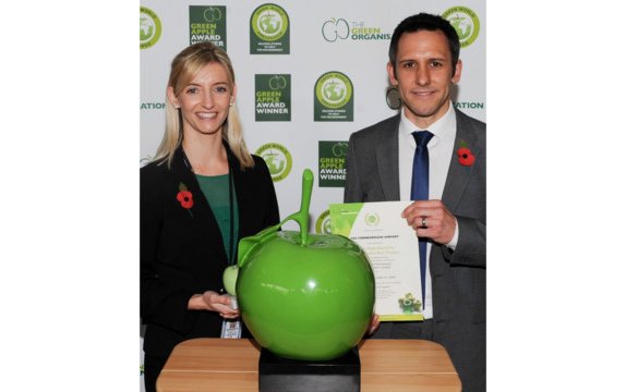 TAG Farnborough Airport achieves Silver Green Apple Environment Award
