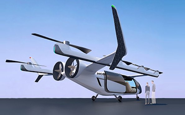 Taking challenges - Honda hybrid eVTOL aircraft