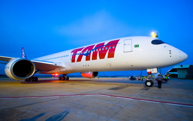 TAM operates first A350 international flight