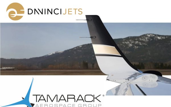Tamarack Aerospace Group expands North America dealership alliance with Davinci Jets