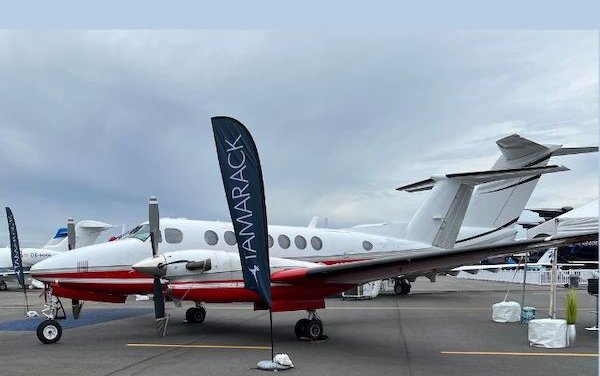 Tamarack SMARTWING equipped King Air 350 claims NAA records to and from BACE Orlando 2022