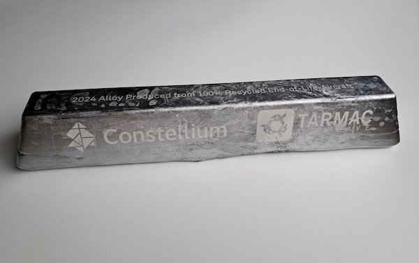TARMAC Aerosave and Constellium achieve breakthrough in full-circular aluminum recycling for end-of-life aircraft