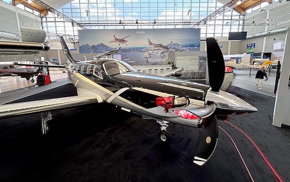 TBM 980 makes its European air show debut at AERO Friedrichshafen