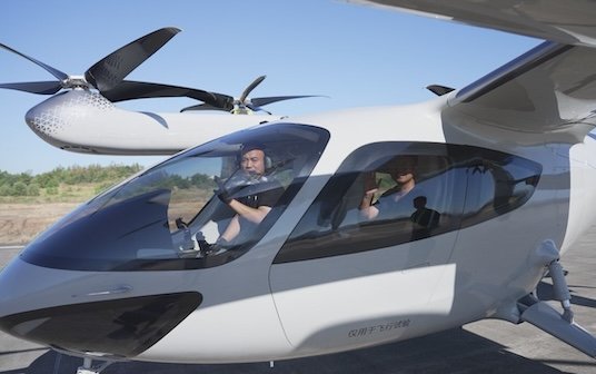 TCab Tech's E20 eVTOL successfully completes manned flight test