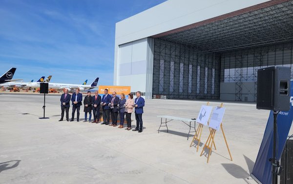 Teruel Airport inaugurates new hangar for simultaneous maintenance of two Airbus A380