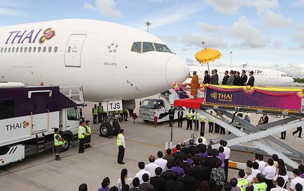 THAI grounds Airbus A340s it can't sell