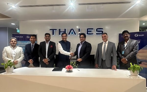 Thales and Garuda Aerospace sign MoU for secure drone operations in India  