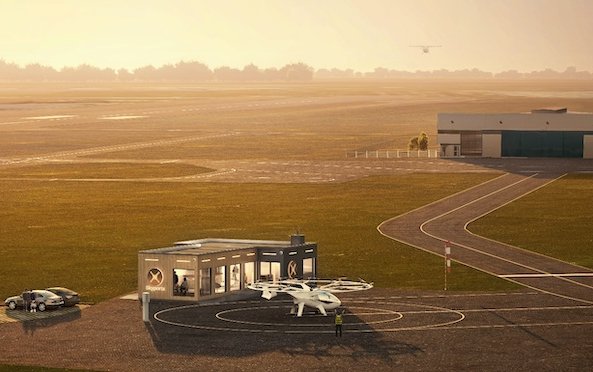 The development of first Europe test vertiport in Paris - Skyports 