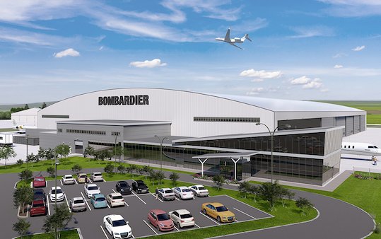 The expansion of Bombardier customer support network in Europe -new London Biggin Hill Service Centre
