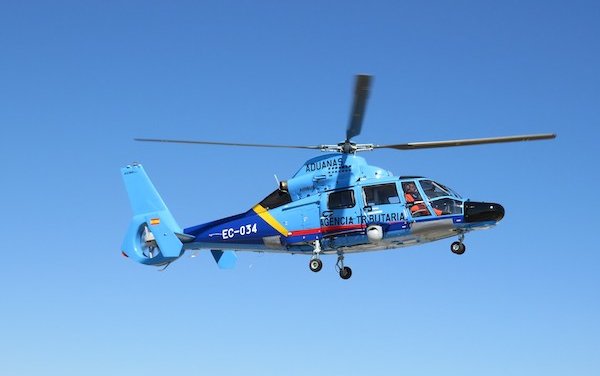 The last ever Dauphin delivered to Spanish Customs
