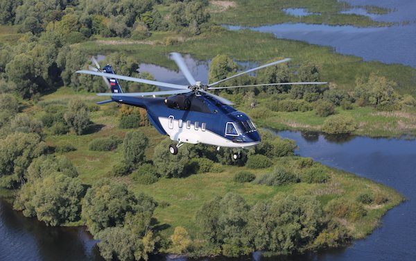 The launch of Mi-38 on international market at Dubai Airshow 2019