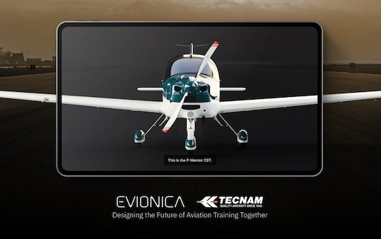 The launch of new digital flight training era with Tecnam & Evionica