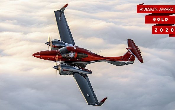 The prestigious A&rsquo;Design Award goes to Diamond Aircraft DA42-VI 