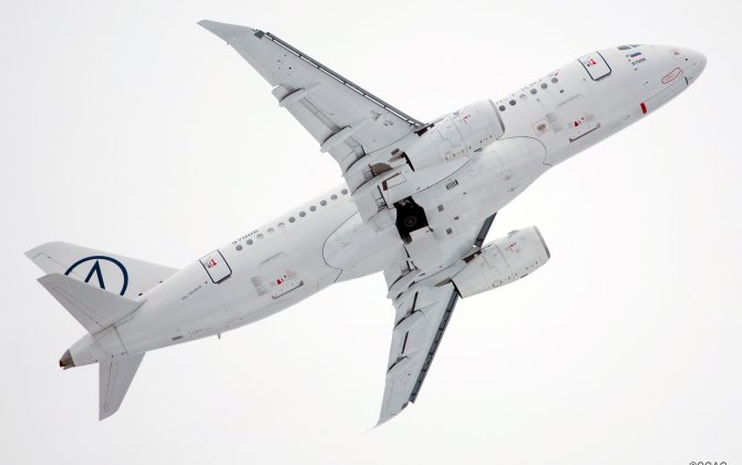 The SSJ 100 program was presented at the FIDAE-2018 air show