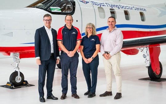 The world&rsquo;s first PC-12 PRO aeromedical delivered to the Royal Flying Doctor Service of Australia